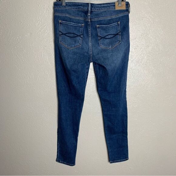 Abercrombie & fitch signature collection super skinny jean patchwrok red green - Picture 3 of 11